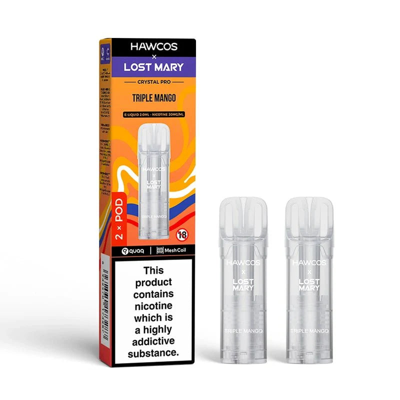 Hawcos x Lost Mary Crystal Pro Prefilled Pods Hawcos x Lost Mary Crystal Pro Prefilled Pods