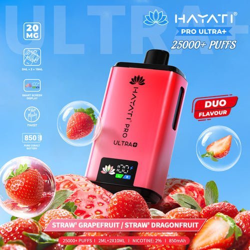 Hayati Pro Ultra Plus 25000 Prefilled Pod Vape Kit Hayati Pro Ultra Plus 25000 Prefilled Pod Vape Kit