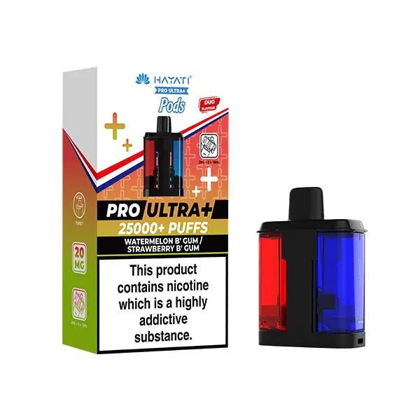 Hayati Pro Ultra Plus 25000 Replacement Pods (Box of 5) Hayati Pro Ultra Plus 25000 Replacement Pods (Box of 5)
