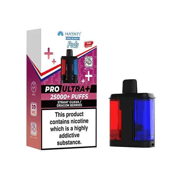 Hayati Pro Ultra Plus 25000 Replacement Pods (Box of 5) Hayati Pro Ultra Plus 25000 Replacement Pods (Box of 5)
