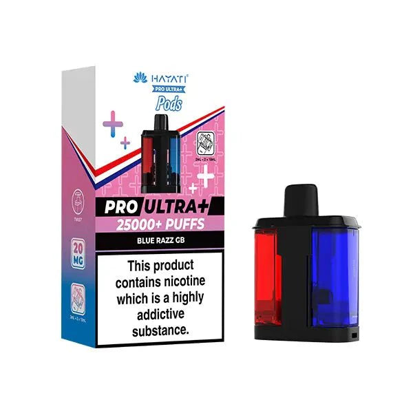 Hayati Pro Ultra Plus 25000 Replacement Pods (Box of 5) Hayati Pro Ultra Plus 25000 Replacement Pods (Box of 5)