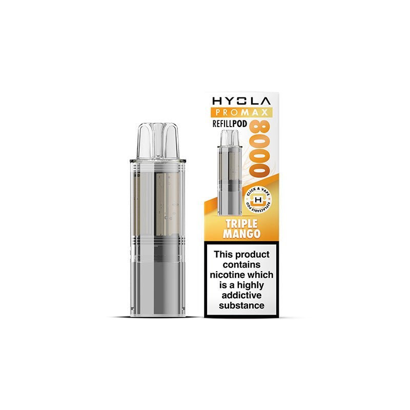 buy Hyola Pro Max 8000 Replacement Pods at Wolfvapes.co.uk