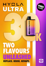 buy Hyola Ultra 30k Prefilled Pod Vape Kit at Wolfvapes.co.uk