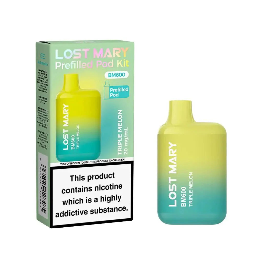 Lost Mary BM600 Prefilled Pod Vape Kit Lost Mary BM600 Prefilled Pod Vape Kit