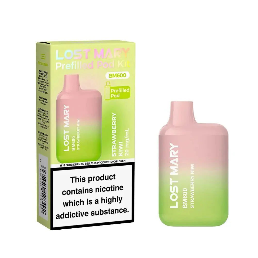 Lost Mary BM600 Prefilled Pod Vape Kit Lost Mary BM600 Prefilled Pod Vape Kit