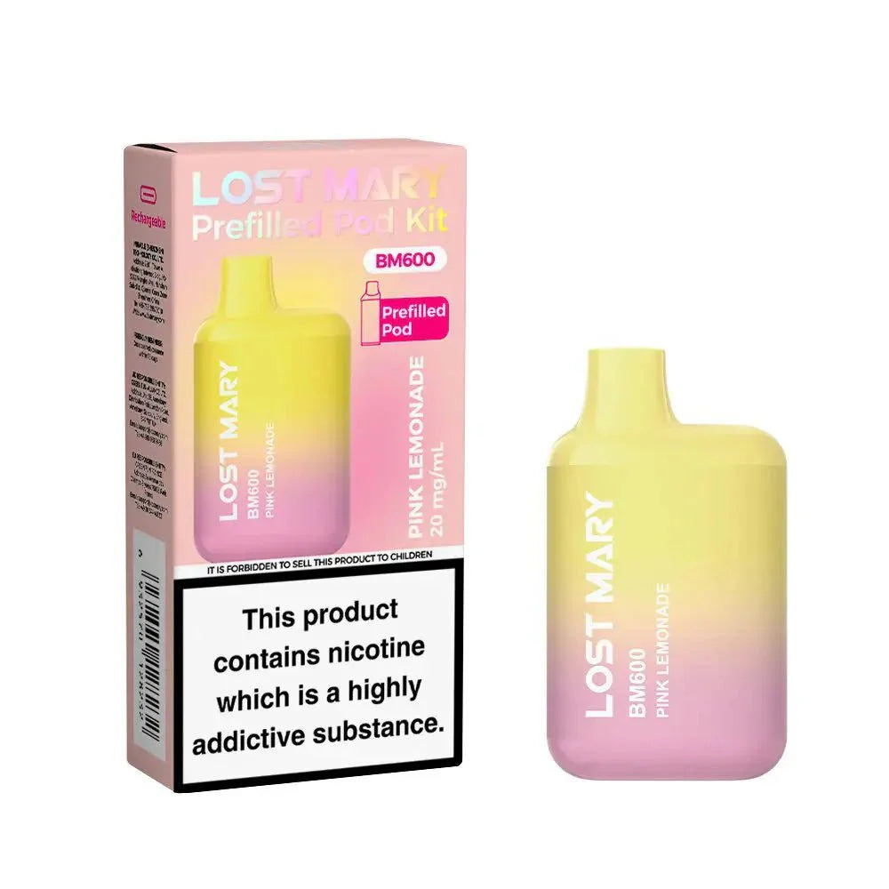 Lost Mary BM600 Prefilled Pod Vape Kit Lost Mary BM600 Prefilled Pod Vape Kit