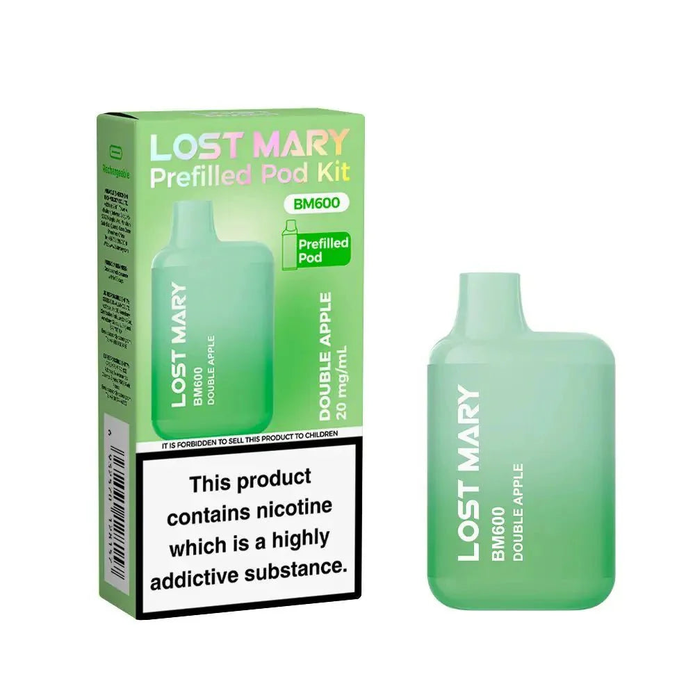 Lost Mary BM600 Prefilled Pod Vape Kit Lost Mary BM600 Prefilled Pod Vape Kit