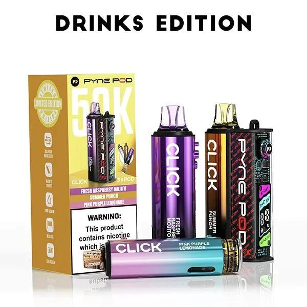 Pyne Pod Click 50k Prefilled Pod Vape Kit Pyne Pod Click 50k Prefilled Pod Vape Kit