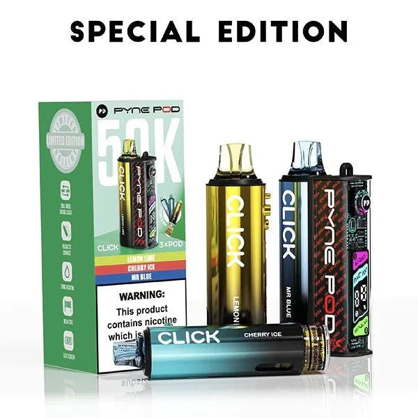 buy Pyne Pod Click 50k Prefilled Pod Vape Kit at Wolfvapes.co.uk