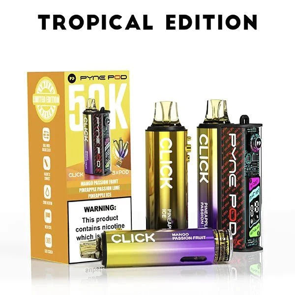 Pyne Pod Click 50k Prefilled Pod Vape Kit Pyne Pod Click 50k Prefilled Pod Vape Kit