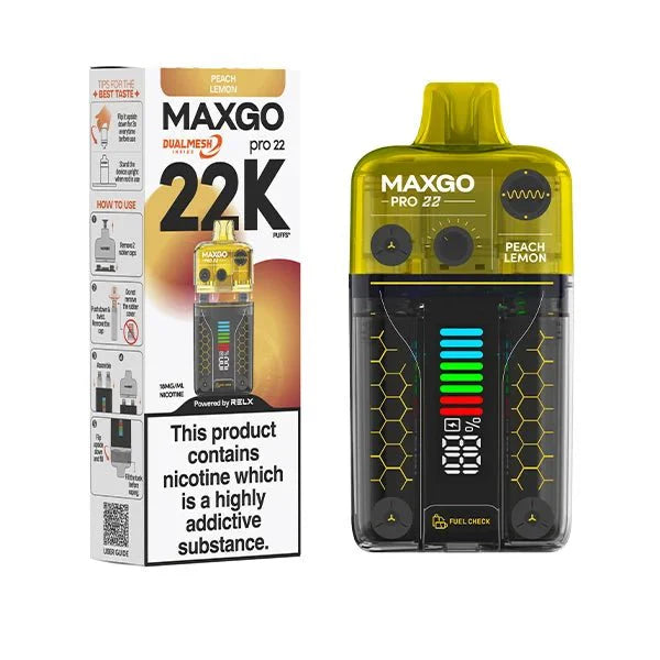 RELX Maxgo 22k Prefilled Pod Vape RELX Maxgo 22k Prefilled Pod Vape