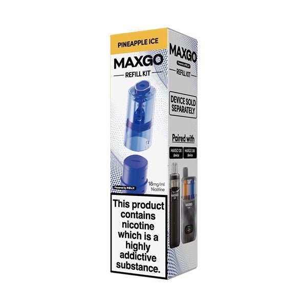buy Relx Maxgo 33k & 12k Replacement Pods at Wolfvapes.co.uk