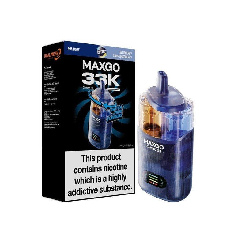 Relx Maxgo 33k Prefilled Pod Vape Kit Relx Maxgo 33k Prefilled Pod Vape Kit