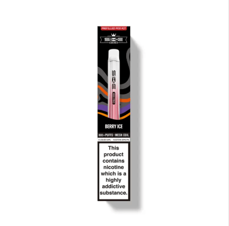buy SKE Crystal Pro 600 Prefilled Vape Pod Kit Pack of 10 at Wolfvapes.co.uk