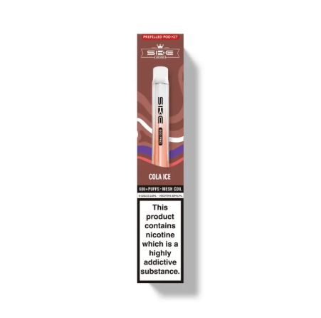 buy SKE Crystal Pro 600 Prefilled Vape Pod Kit Pack of 10 at Wolfvapes.co.uk