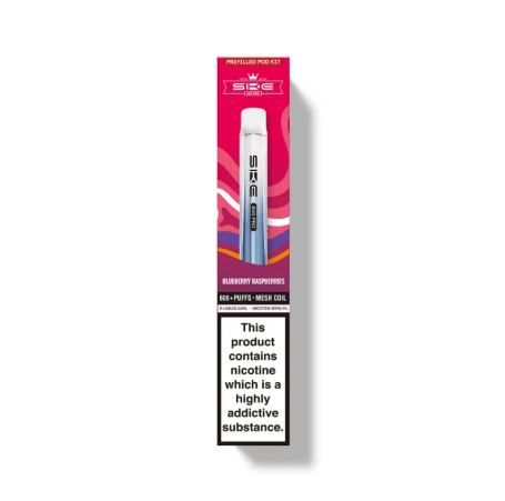 buy SKE Crystal Pro 600 Prefilled Vape Pod Kit Pack of 10 at Wolfvapes.co.uk