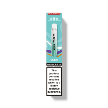 buy SKE Crystal Pro 600 Prefilled Vape Pod Kit Pack of 10 at Wolfvapes.co.uk