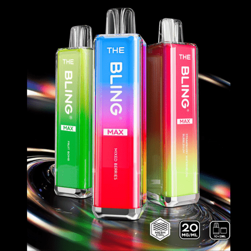 buy The Crystal Bling Max 8000 Preffilled Vape Kit Box of 5 at Wolfvapes.co.uk