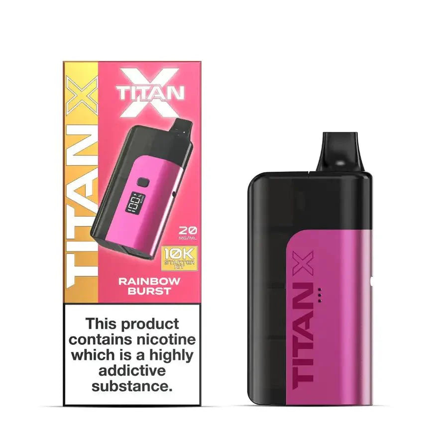 Titan 10000 X Pre-filled Vape Pod Kit Titan 10000 X Pre-filled Vape Pod Kit