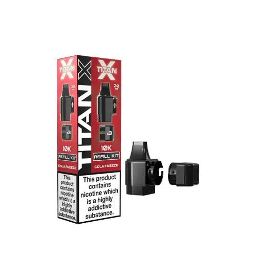 buy Titan X Replacement Pods Pack of 10 at Wolfvapes.co.uk