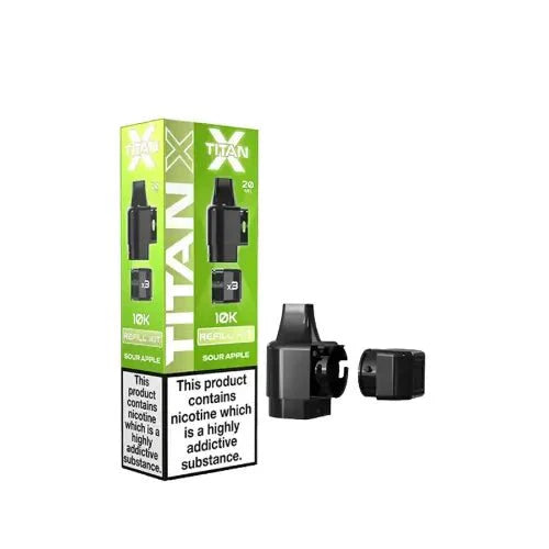 buy Titan X Replacement Pods Pack of 10 at Wolfvapes.co.uk