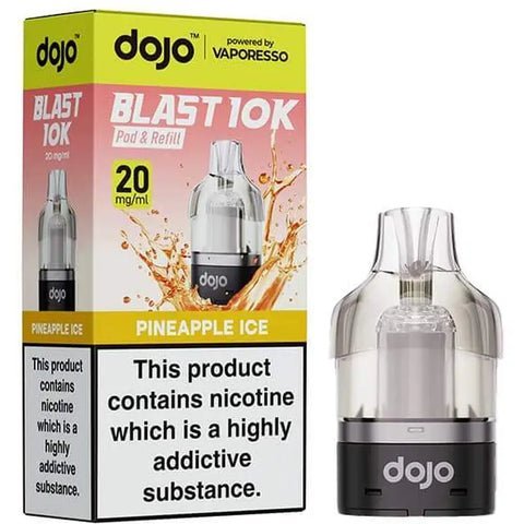 buy Vaporesso Dojo Blast 10K Prefilled Pods ( Pack of 5) at Wolfvapes.co.uk