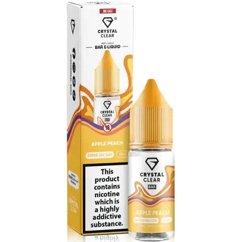 Crystal Clear Nic Salts 10ml- Pack Of 10 - YD VAPE STORE