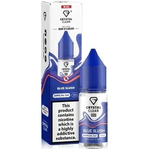 Crystal Clear Nic Salts 10ml- Pack Of 10 - YD VAPE STORE