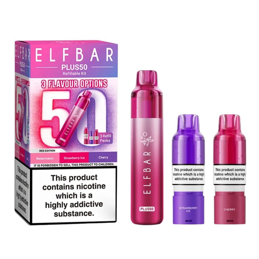 Elf Bar Plus 50 Vape Kit - Power Vape Shop