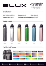 buy Elux Cyberover P1 Prefilled Pods at Wolfvapes.co.uk