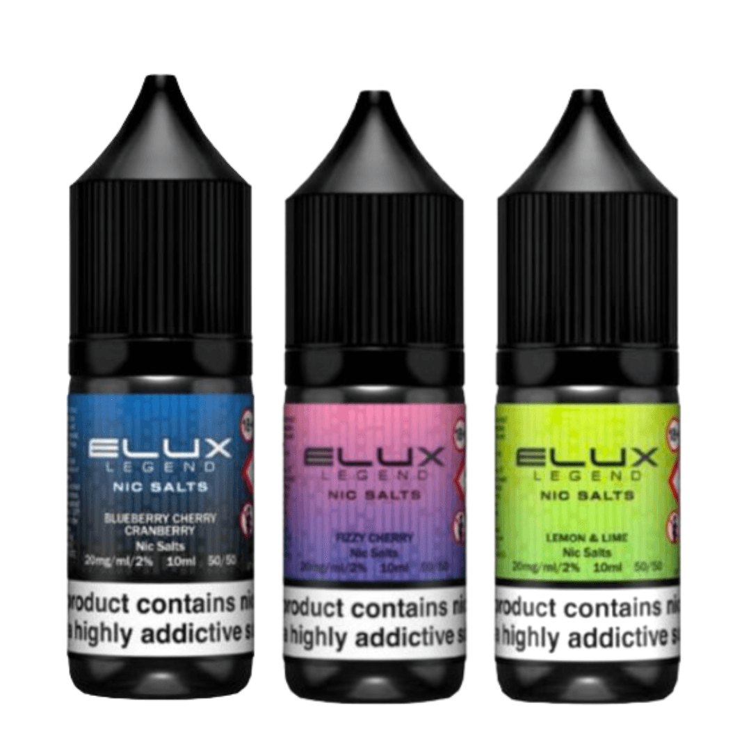 Elux Legend Nic Salts - 10ml E-liquids - Box of 10 - YD VAPE STORE