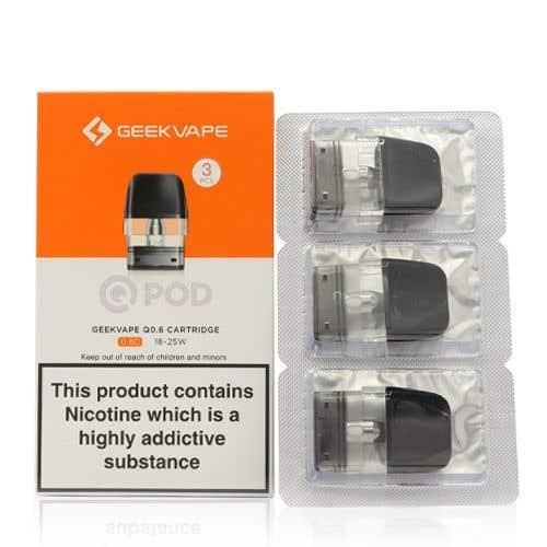Geekvape Q Replacement Pod Cartridges - Ydvapestore Geekvape Q Replacement Pod Cartridges - Ydvapestore