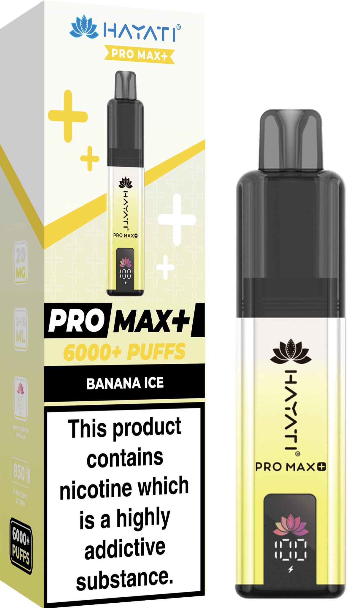 Hayati Pro Max+ 6000 Prefilled Pod Vape Kit - Box of 5 Hayati Pro Max+ 6000 Prefilled Pod Vape Kit - Box of 5