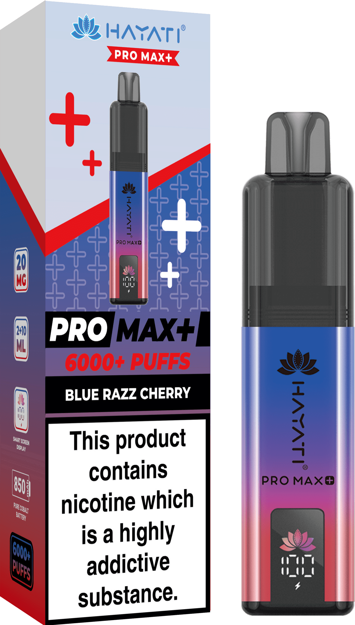 Hayati Pro Max+ 6000 Prefilled Pod Vape Kit - Box of 5 Hayati Pro Max+ 6000 Prefilled Pod Vape Kit - Box of 5