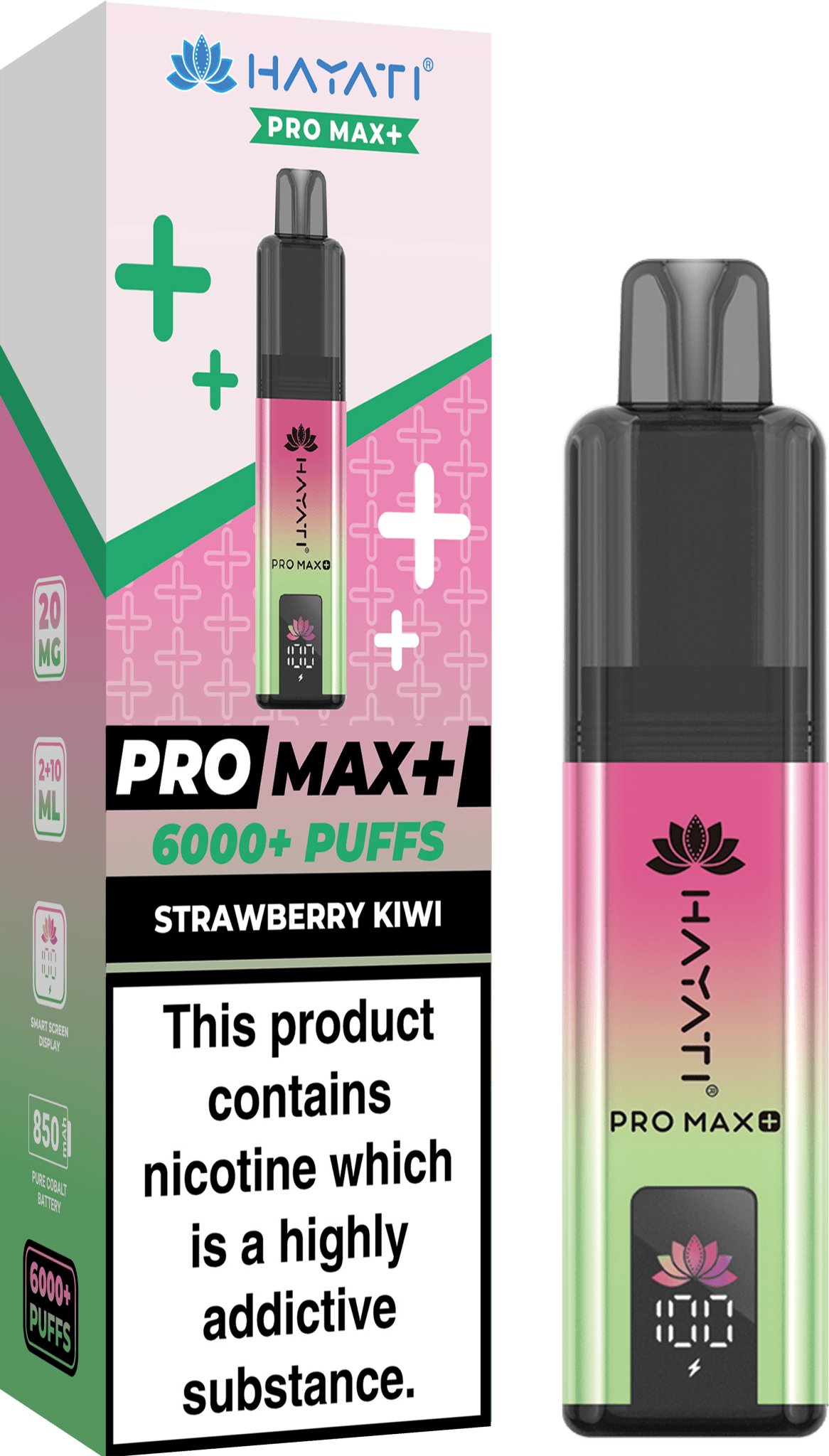 Hayati Pro Max+ 6000 Prefilled Pod Vape Kit - Box of 5 Hayati Pro Max+ 6000 Prefilled Pod Vape Kit - Box of 5