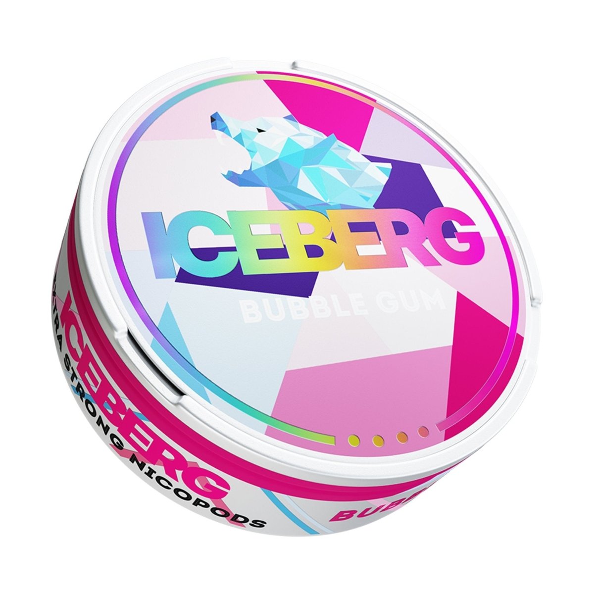 Iceberg Nicotone Pouches - Pack of 10 - Bubblegum