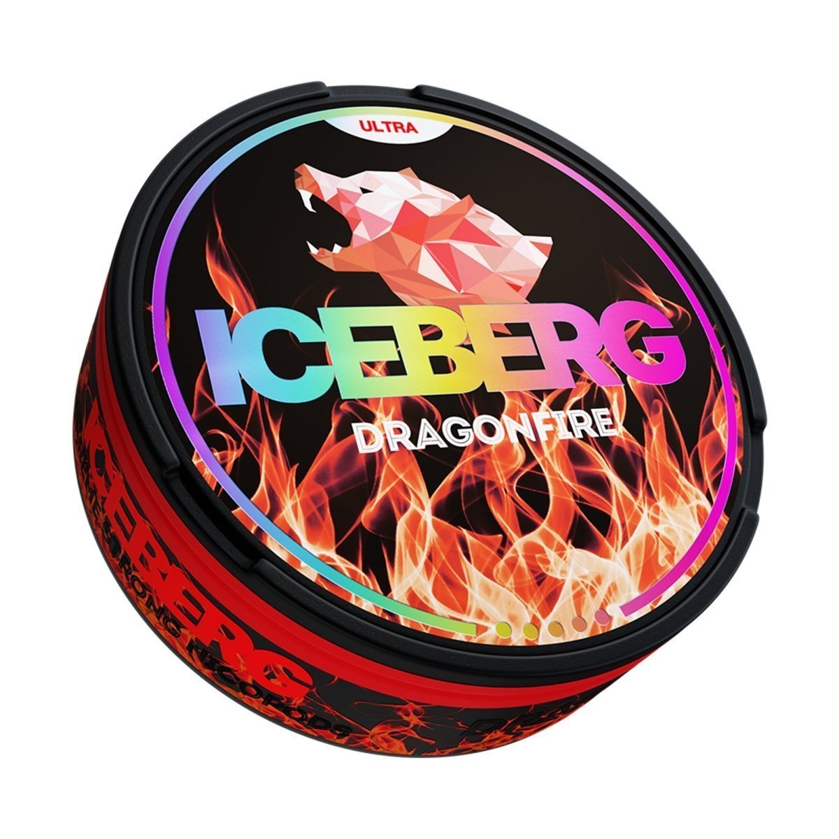 Iceberg Nicotone Pouches - Pack of 10 - Dragon Fire