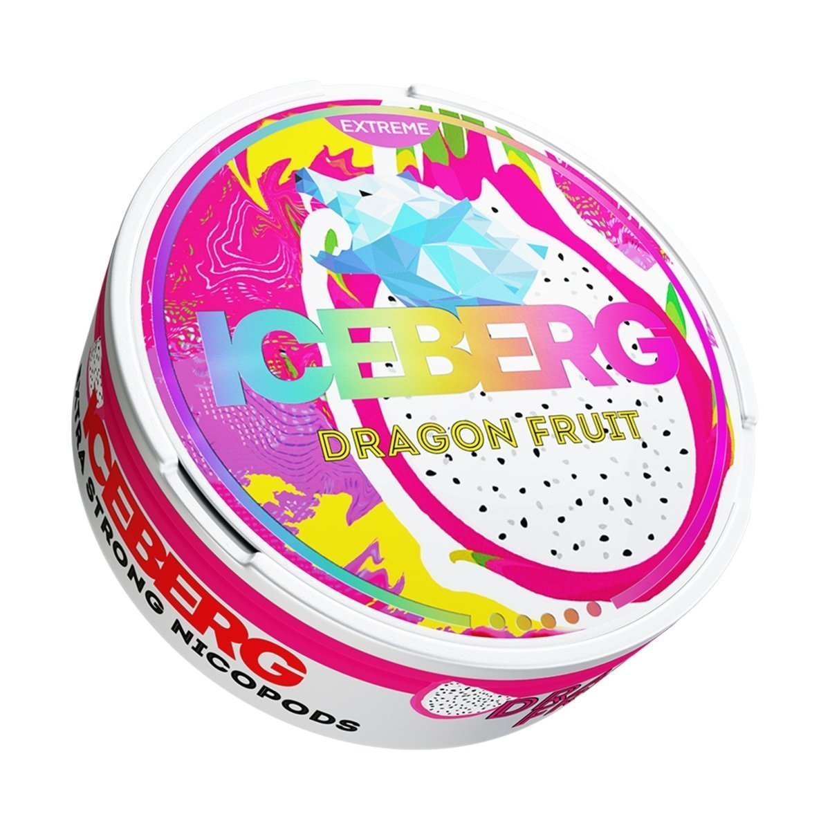 Iceberg Nicotone Pouches - Pack of 10 - Dragon Fruit