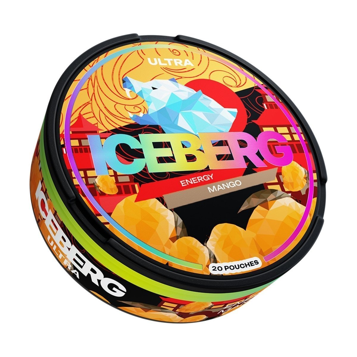 Iceberg Nicotone Pouches - Pack of 10 - Energy Mango