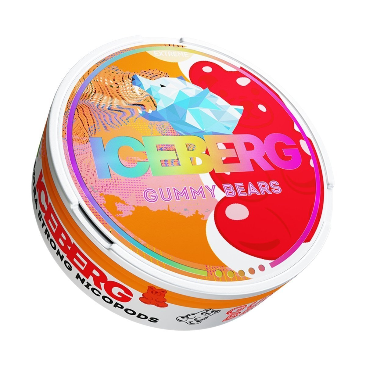 Iceberg Nicotone Pouches - Pack of 10 - Gummy Bears