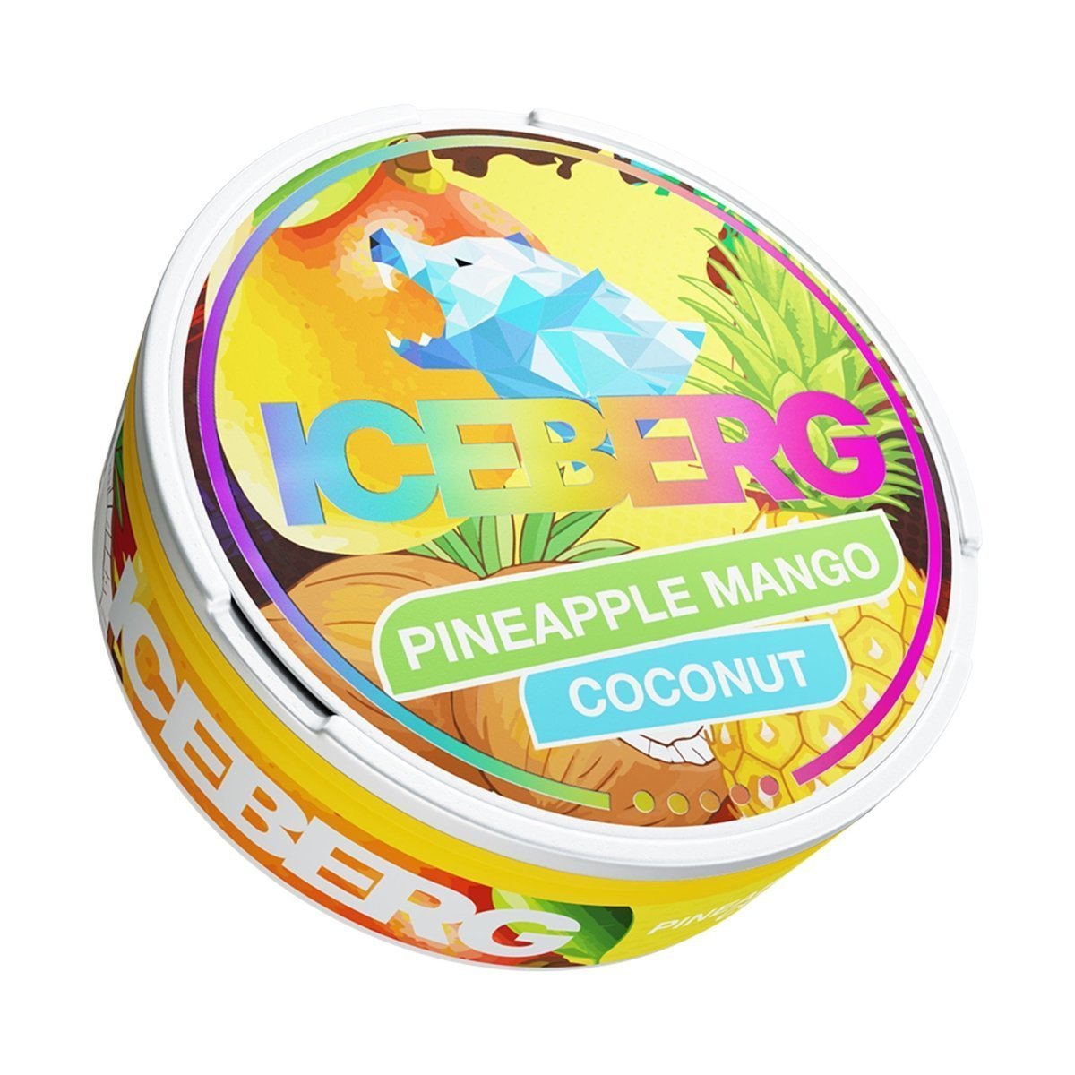 Iceberg Nicotone Pouches - Pack of 10 - Pineapple Mango coconut