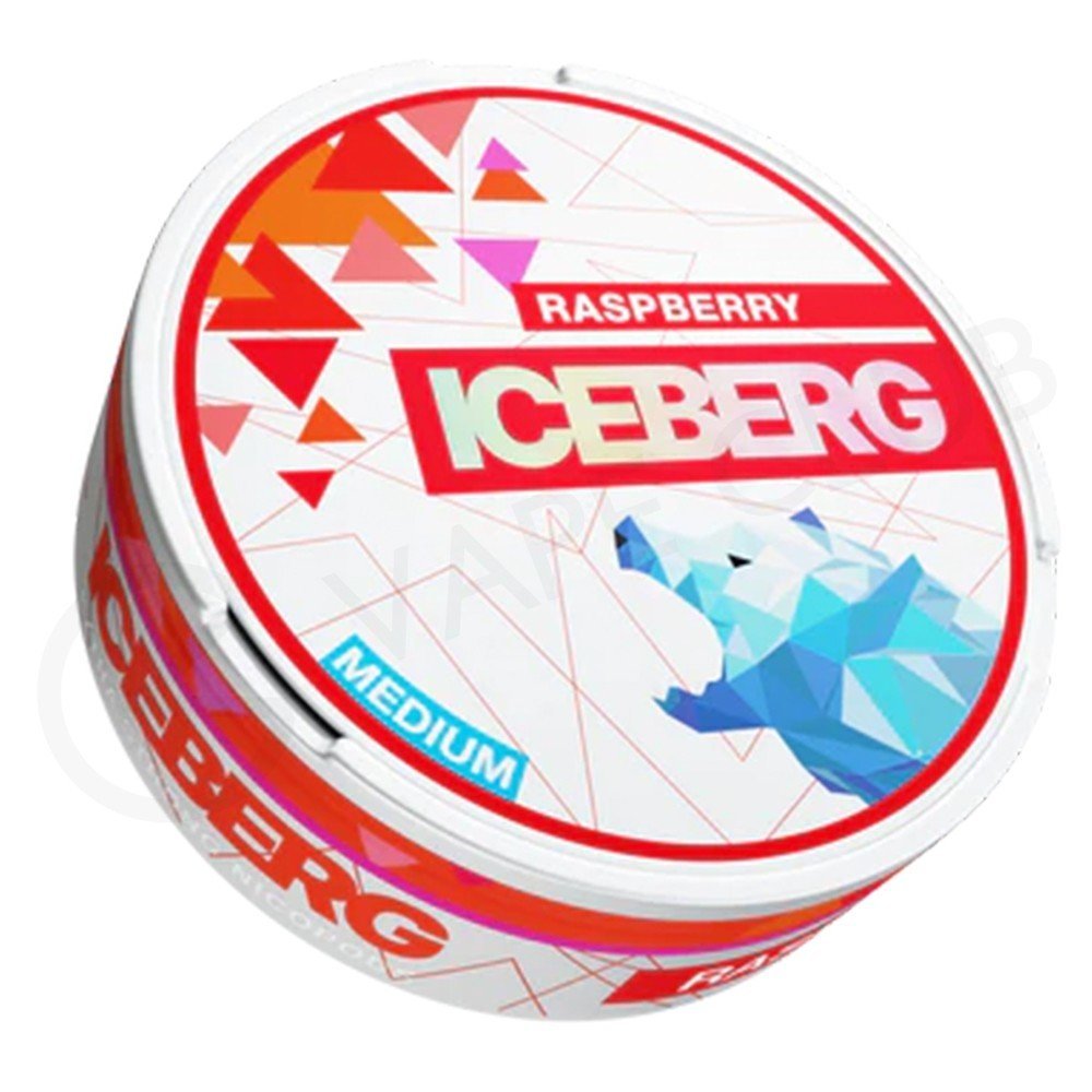 Iceberg Nicotone Pouches - Pack of 10 - Raspberry