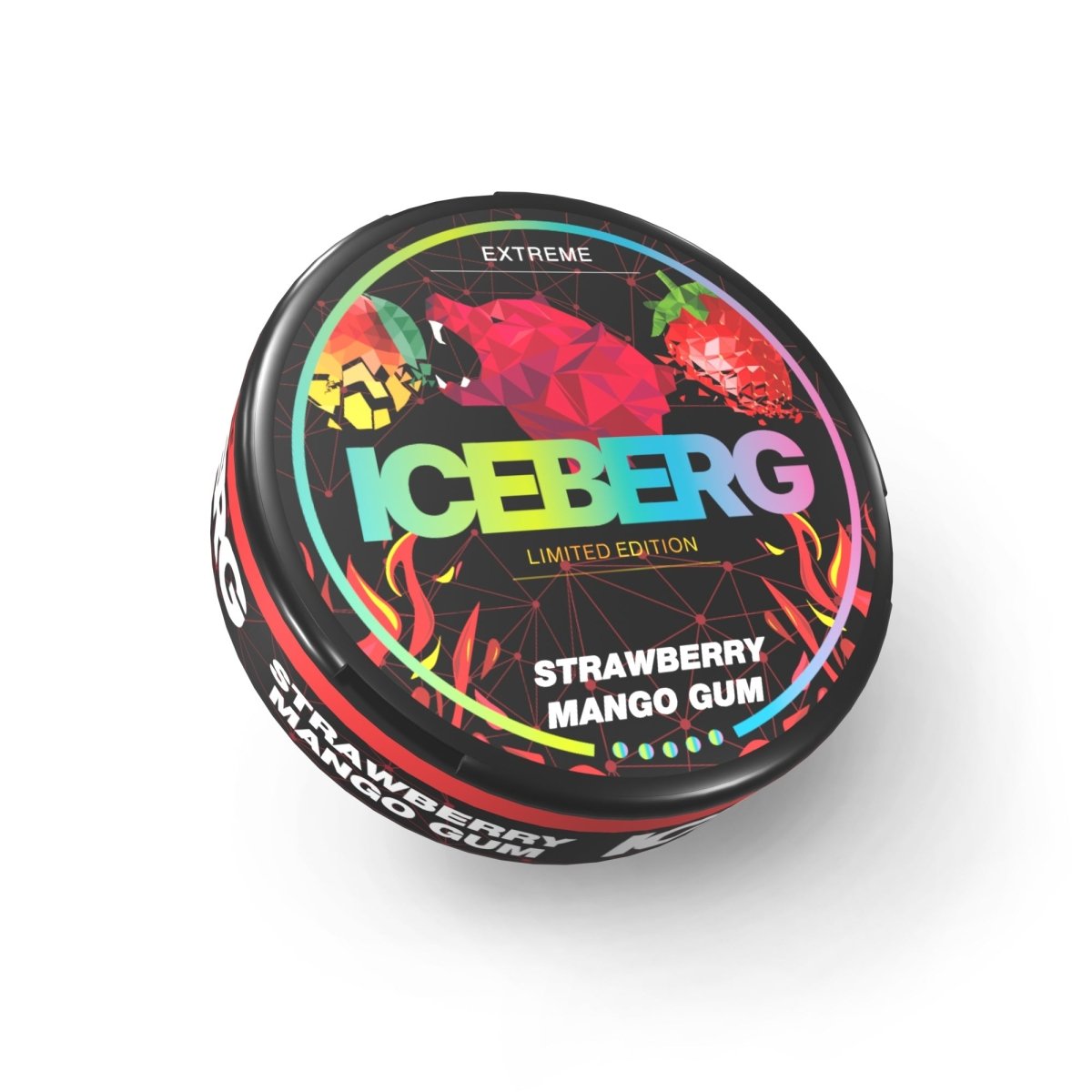 Iceberg Nicotone Pouches - Pack of 10 - Strawberry Mango Gum