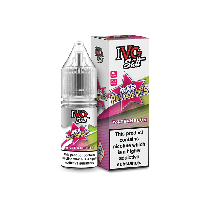 Ivg Salts Bar Favourites Nic Salt 10ml E-liquids - Box of 10 - YD VAPE STORE