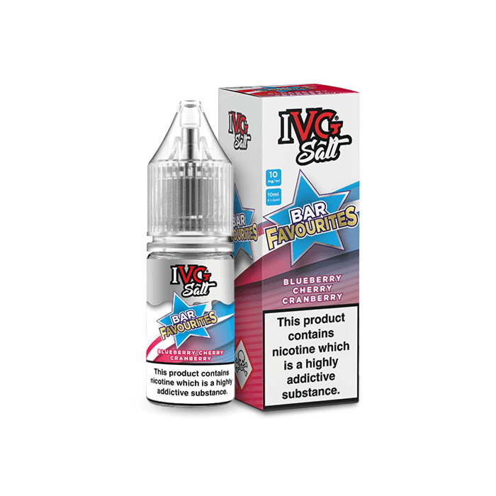 Ivg Salts Bar Favourites Nic Salt 10ml E-liquids - Box of 10 - YD VAPE STORE