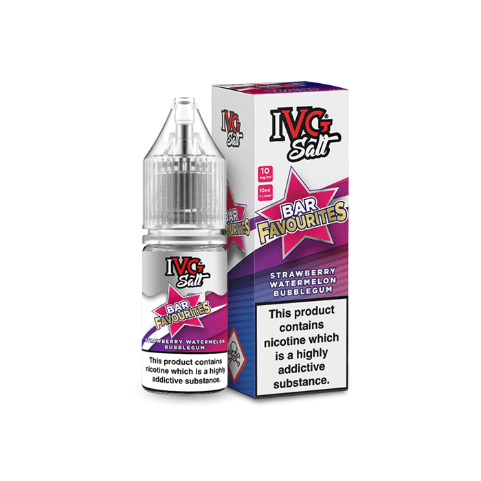 Ivg Salts Bar Favourites Nic Salt 10ml E-liquids - Box of 10 - YD VAPE STORE