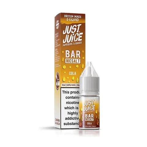 Just Juice Bar Nic Salt 10ml E-Liquid Box of 10 - Mcr Vape Distro