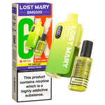 Lost Mary BM6000 Prefilled Disposable Vape Kit (Box of 5) - Wolfvapes.co.uk-Apple Pear