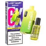 Lost Mary BM6000 Prefilled Disposable Vape Kit (Box of 5) - Wolfvapes.co.uk-Double Apple