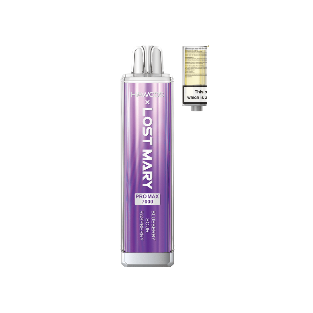 Lost Mary x Hawcos Pro Max 7000 Prefilled Pod Vape - Box of 10 Lost Mary x Hawcos Pro Max 7000 Prefilled Pod Vape - Box of 10